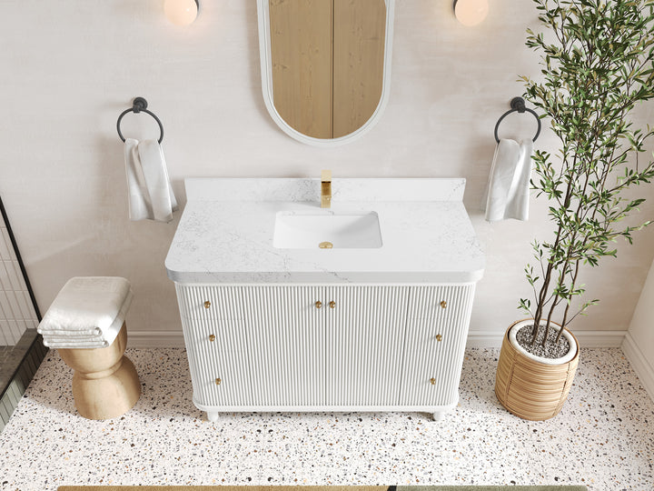 Miami 48 in. W x 22 in. D Single Sink Bathroom Vanity - photo 16