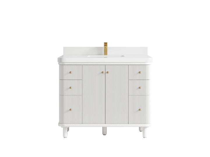 Miami 42 in. W x 22 in. D Single Sink Bathroom Vanity - photo 19