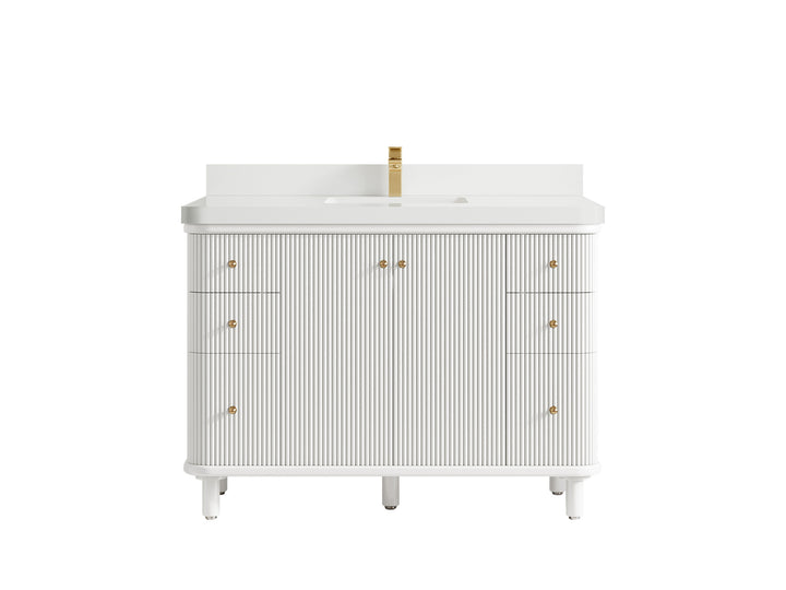 Miami 48 in. W x 22 in. D Single Sink Bathroom Vanity - photo 19
