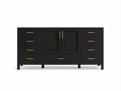 Malibu 72 in. W x 22 in. D Single Sink Bathroom Vanity