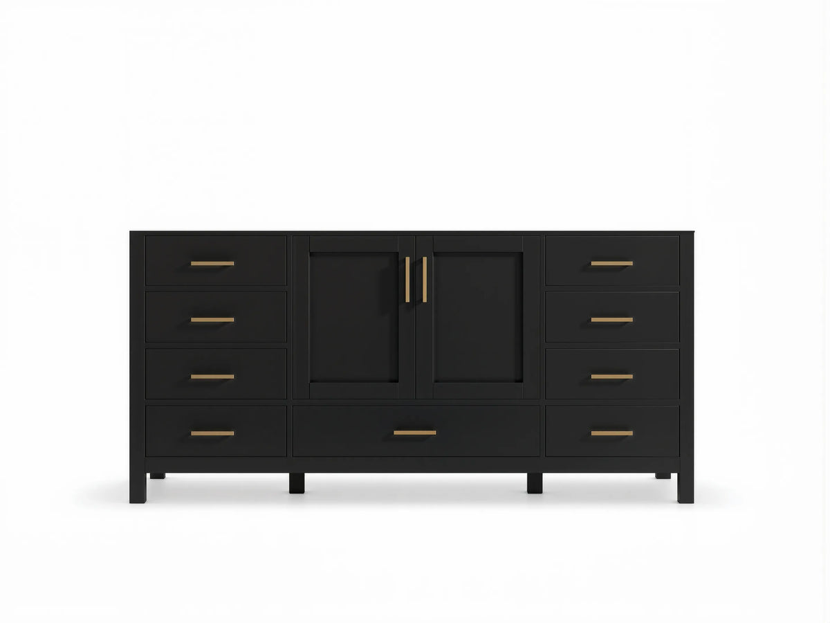 Malibu 72 in. W x 22 in. D Single Sink Bathroom Vanity