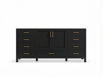 Malibu 72 in. W x 22 in. D Single Sink Bathroom Vanity