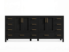 Malibu 80 in. W x 22 in. D Double Sink Bathroom Vanity - photo 13