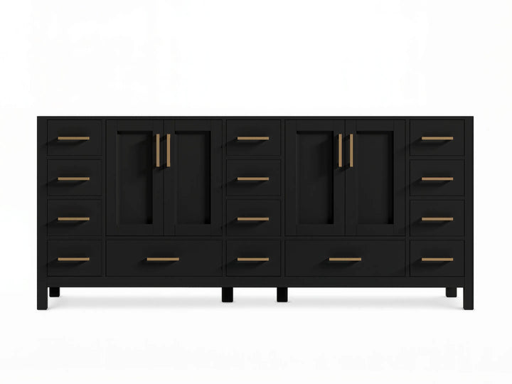 Malibu 80 in. W x 22 in. D Double Sink Bathroom Vanity - photo 13