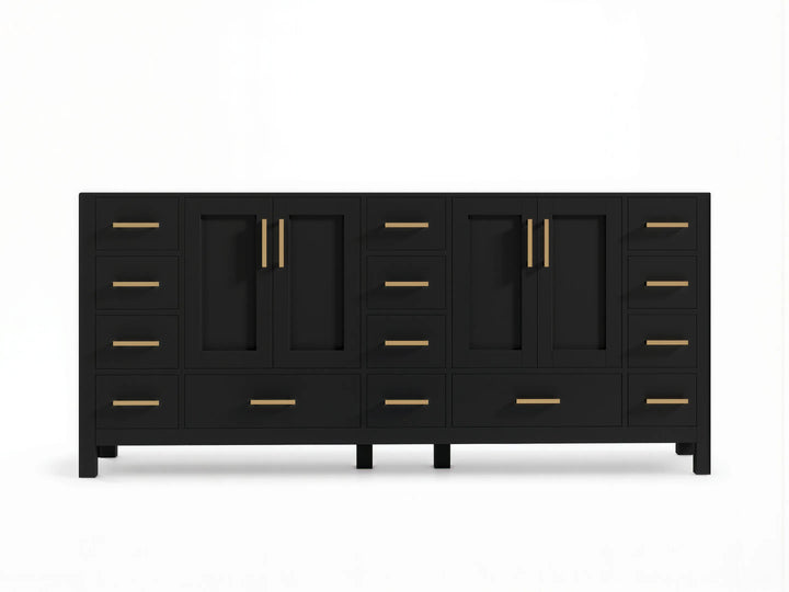 Malibu 80 in. W x 22 in. D Double Sink Bathroom Vanity - photo 13