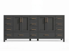 Malibu 80 in. W x 22 in. D Double Sink Bathroom Vanity - photo 12