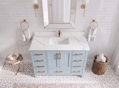 Malibu 48 in. W x 22 in. D Single Sink Bathroom Vanity - photo 27