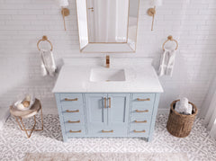 Malibu 48 in. W x 22 in. D Single Sink Bathroom Vanity - photo 28