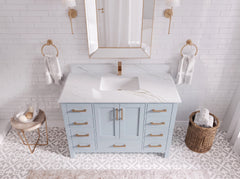 Malibu 48 in. W x 22 in. D Single Sink Bathroom Vanity - photo 29