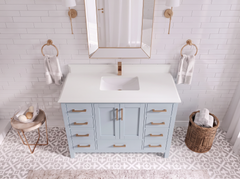 Malibu 48 in. W x 22 in. D Single Sink Bathroom Vanity - photo 31