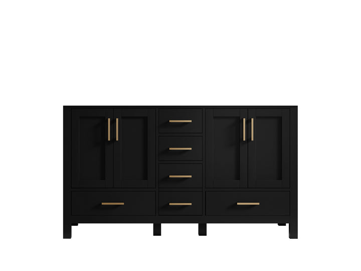 Malibu 60 in. W x 22 in. D Double Sink Bathroom Vanity - photo 6