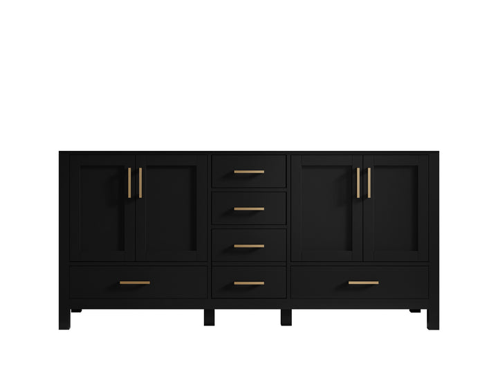 Malibu 72 in. W x 22 in. D Double Sink Bathroom Vanity - photo 6