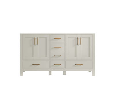 Malibu 60 in. W x 22 in. D Double Sink Bathroom Vanity