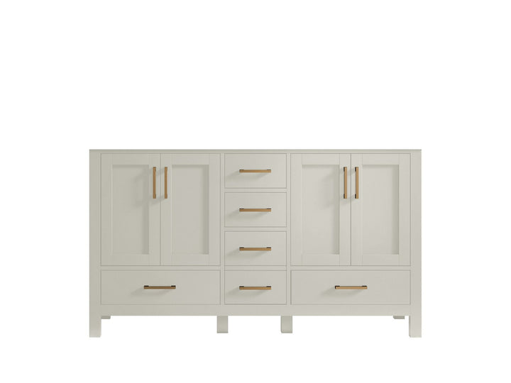 Malibu 60 in. W x 22 in. D Double Sink Bathroom Vanity - photo 6