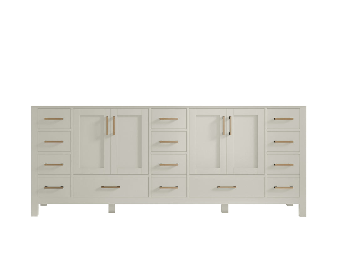 Malibu 84 in. W x 22 in. D Double Sink Bathroom Vanity