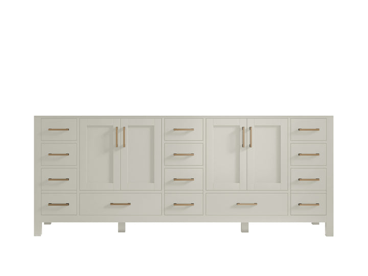 Malibu 84 in. W x 22 in. D Double Sink Bathroom Vanity - photo 6