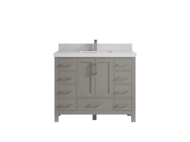 Malibu 42 in. W x 22 in. D Single Sink Bathroom Vanity - photo 1