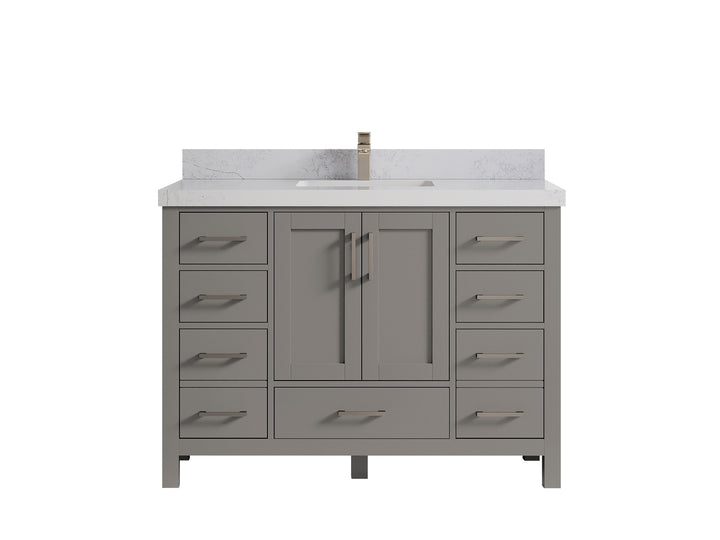 Malibu 48 in. W x 22 in. D Single Sink Bathroom Vanity - photo 1