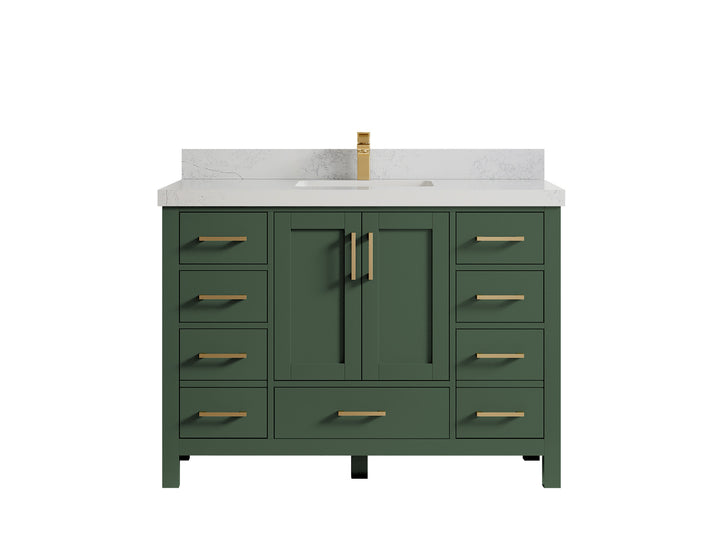 Malibu 48 in. W x 22 in. D Single Sink Bathroom Vanity - photo 1