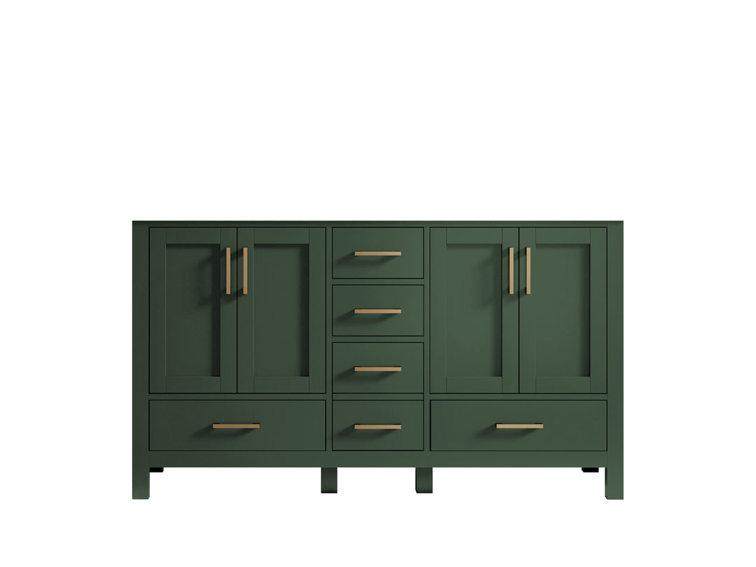 Malibu 60 in. W x 22 in. D Double Sink Bathroom Vanity