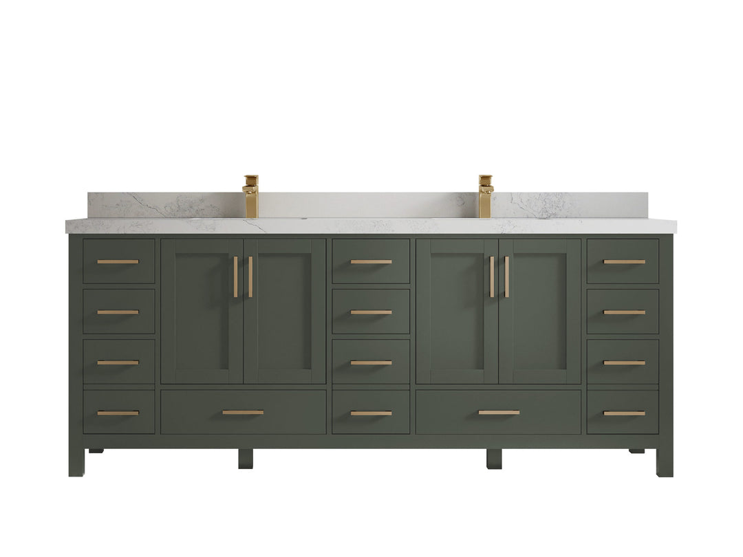 Painted_84 - Double Sink - Bathroom Vanity size 80 in and up - photo 12