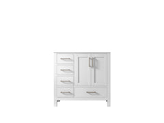 Malibu 36 in. W x 22 in. D Right Offset Sink Bathroom Vanity - photo 51