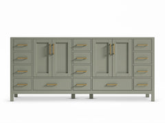 Malibu 80 in. W x 22 in. D Double Sink Bathroom Vanity - photo 23