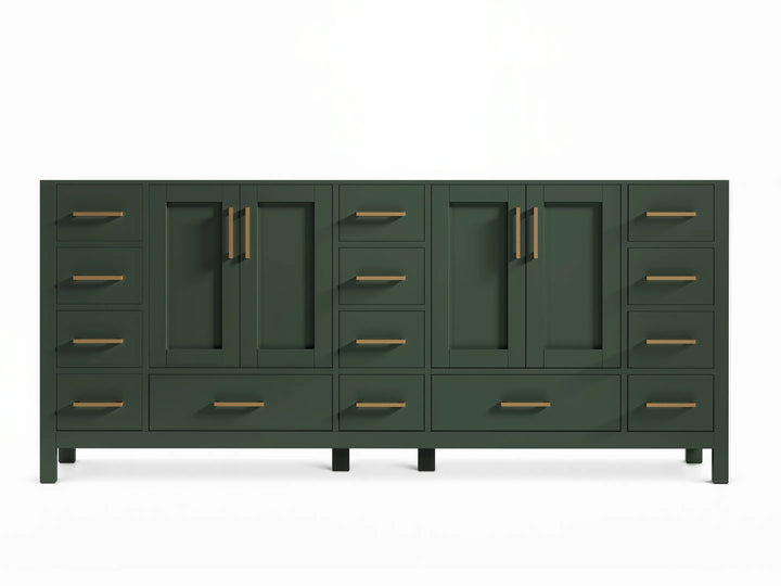 Malibu 80 in. W x 22 in. D Double Sink Bathroom Vanity - photo 12