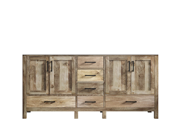 Malibu Mango Wood 72 in. W x 22 in. D Double Sink Bathroom Vanity - photo 5