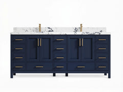 Malibu 80 in. W x 22 in. D Double Sink Bathroom Vanity - photo 1