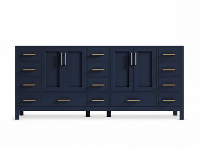 Malibu 80 in. W x 22 in. D Double Sink Bathroom Vanity