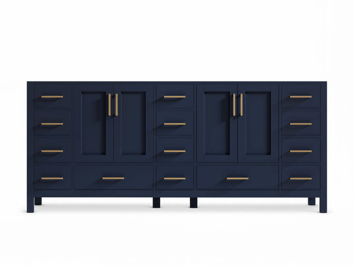 Malibu 80 in. W x 22 in. D Double Sink Bathroom Vanity - photo 12