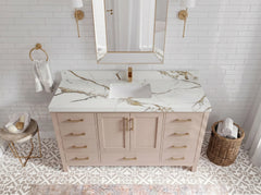 Malibu 60 in. W x 22 in. D Single Sink Bathroom Vanity - photo 8
