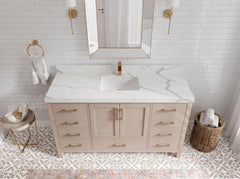 Malibu 60 in. W x 22 in. D Single Sink Bathroom Vanity - photo 9