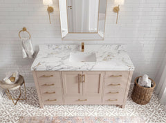 Malibu 60 in. W x 22 in. D Single Sink Bathroom Vanity - photo 22
