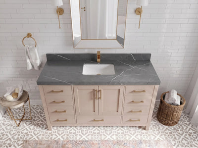 Malibu 60 in. W x 22 in. D Single Sink Bathroom Vanity