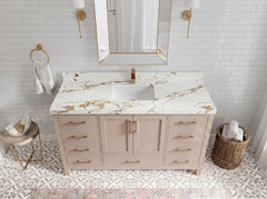 Malibu 60 in. W x 22 in. D Single Sink Bathroom Vanity - photo 17