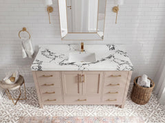 Malibu 60 in. W x 22 in. D Single Sink Bathroom Vanity - photo 19