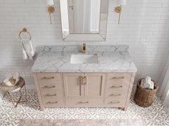 Malibu 60 in. W x 22 in. D Single Sink Bathroom Vanity - photo 20