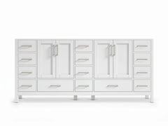 Malibu 80 in. W x 22 in. D Double Sink Bathroom Vanity - photo 12
