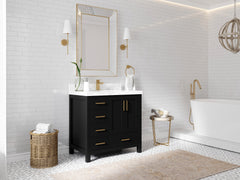 Malibu 36 in. W x 22 in. D with Center Sink Bathroom Vanity - photo 2