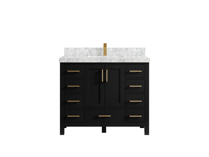 Malibu 42 in. W x 22 in. D Single Sink Bathroom Vanity - photo 11