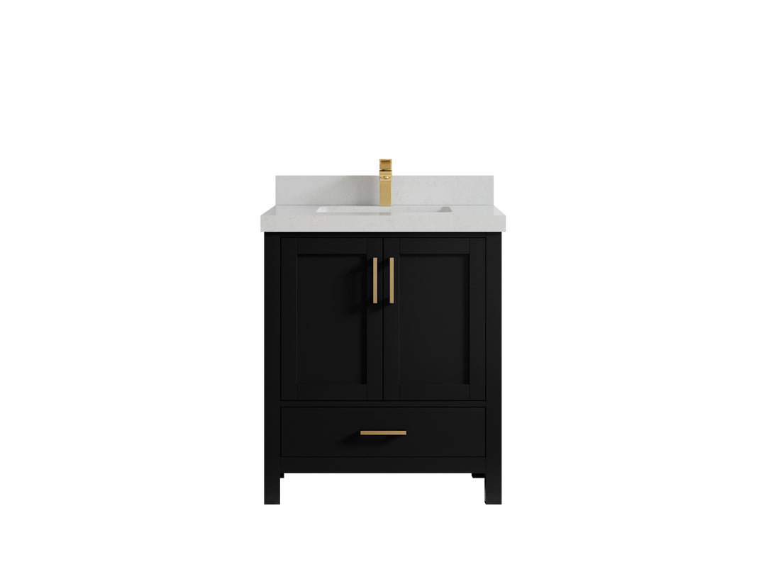 Malibu 30 in. W x 22 in. D Single Sink Bathroom Vanity