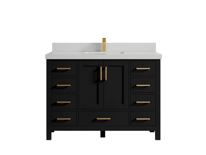 Malibu 48 in. W x 22 in. D Single Sink Bathroom Vanity - photo 13