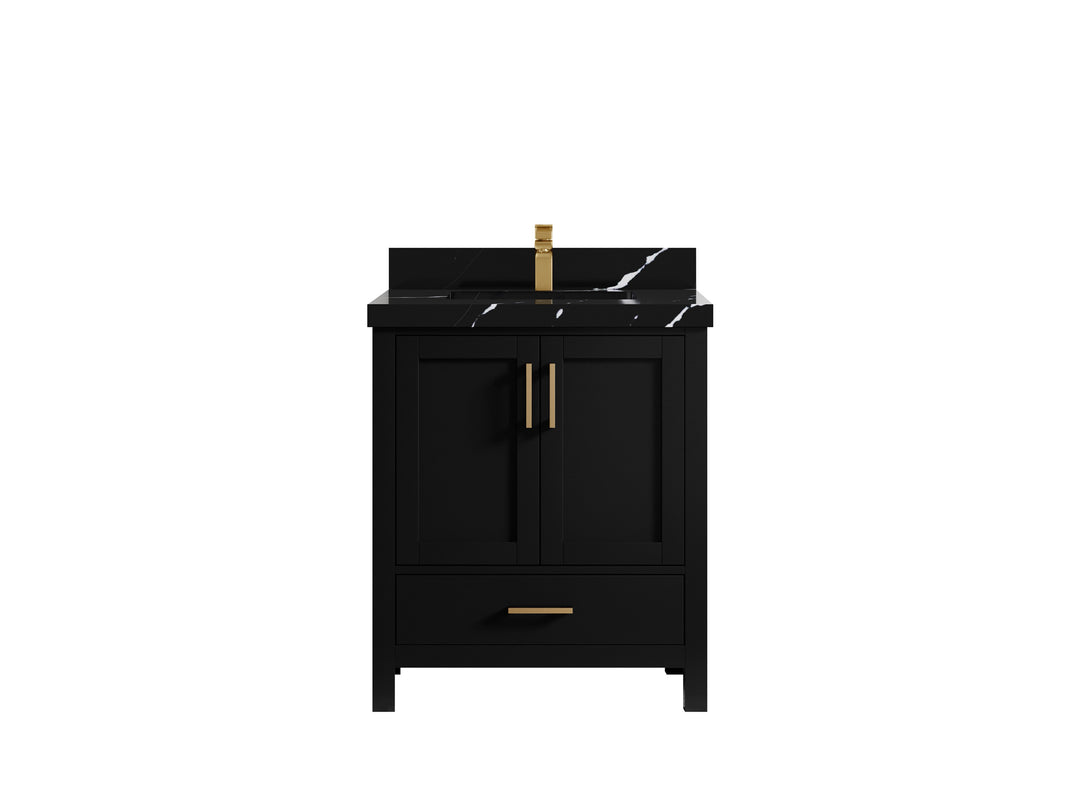 Malibu 30 in. W x 22 in. D Single Sink Bathroom Vanity