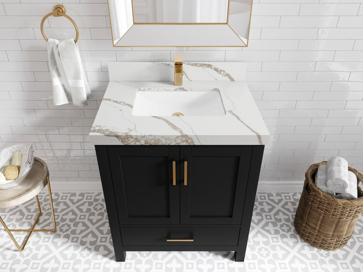 Malibu 30 in. W x 22 in. D Single Sink Bathroom Vanity - photo 14