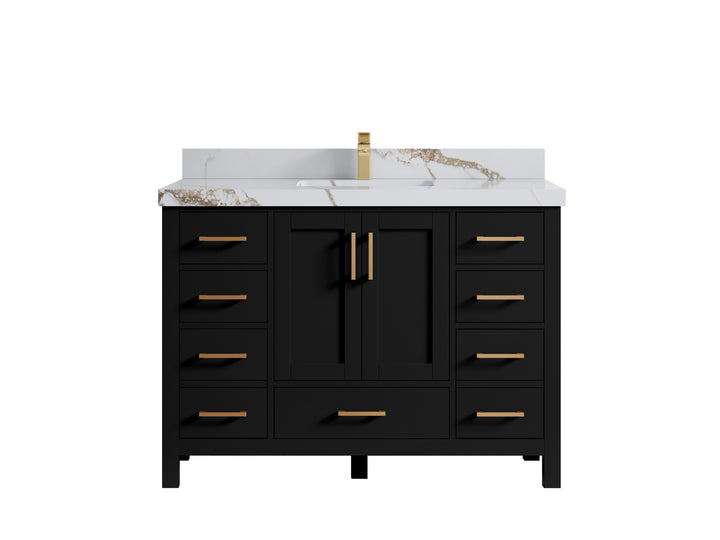 Malibu 48 in. W x 22 in. D Single Sink Bathroom Vanity - photo 15