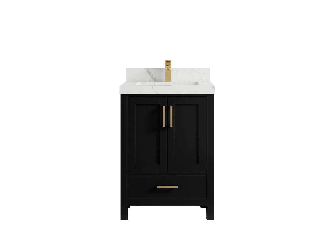 Malibu 24 in. W x 22 in. D Single Sink Bathroom Vanity