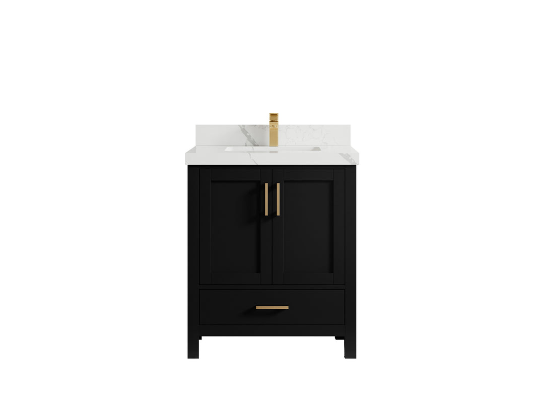 Malibu 30 in. W x 22 in. D Single Sink Bathroom Vanity