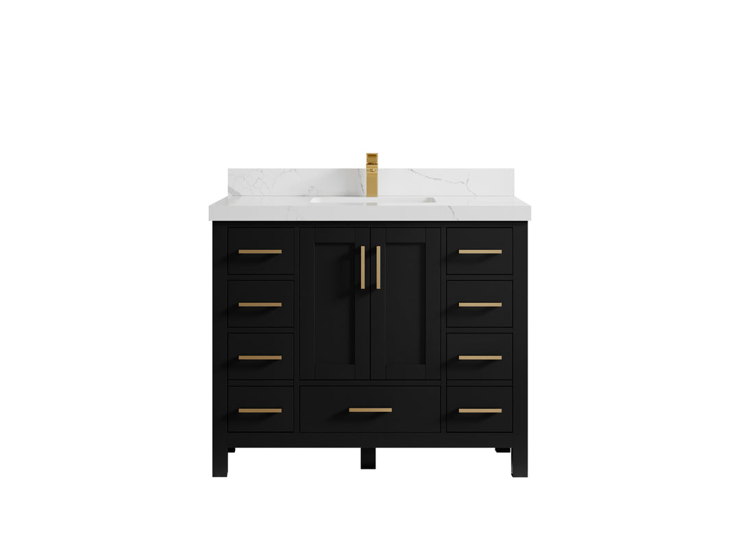 Malibu 42 in. W x 22 in. D Single Sink Bathroom Vanity